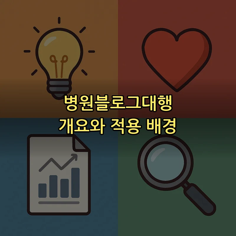 병원블로그대행 개요와 적용 배경