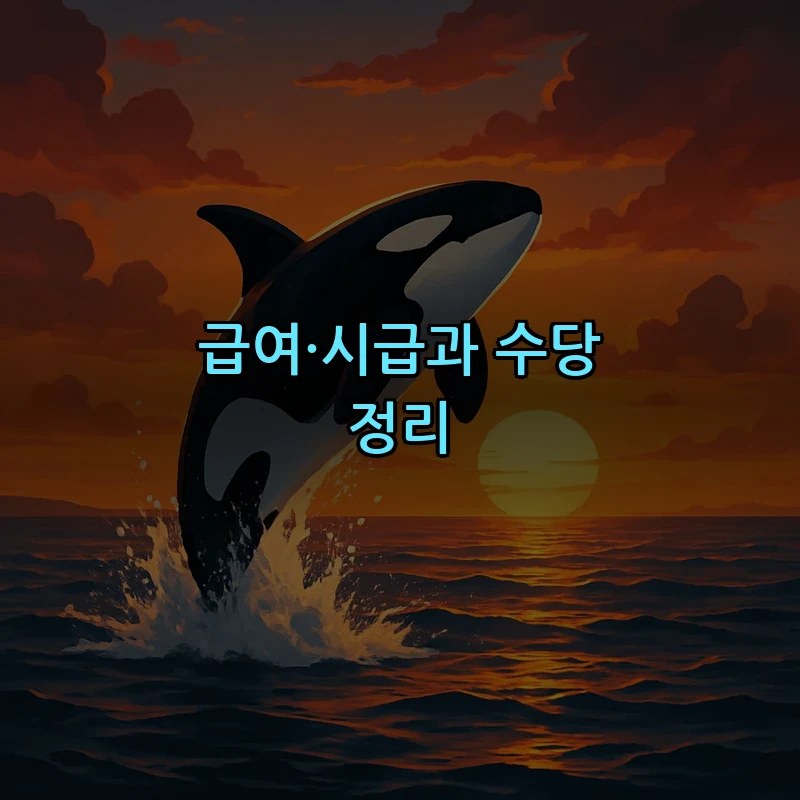 급여·시급과 수당 정리