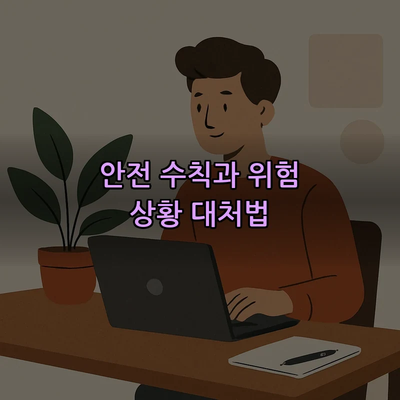 안전 수칙과 위험 상황 대처법