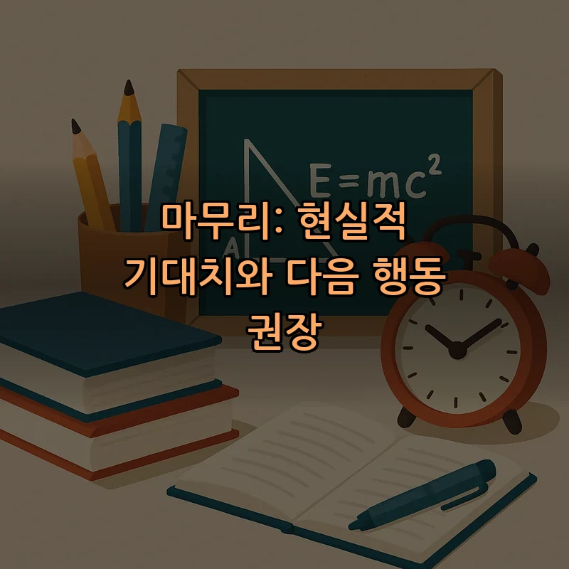 마무리: 현실적 기대치와 다음 행동 권장