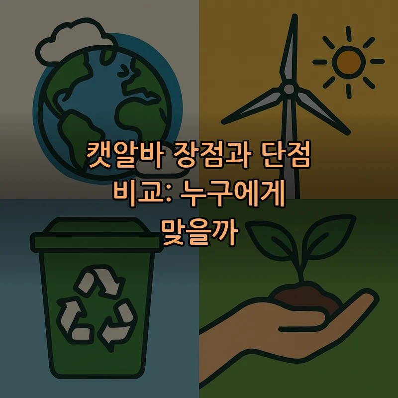 캣알바 장점과 단점 비교: 누구에게 맞을까