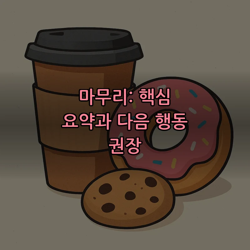 마무리: 핵심 요약과 다음 행동 권장