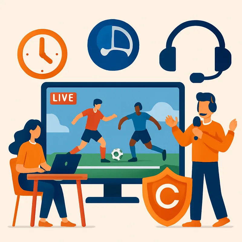 중계 품질 판단 기준: 화질·지연·해설·저작권