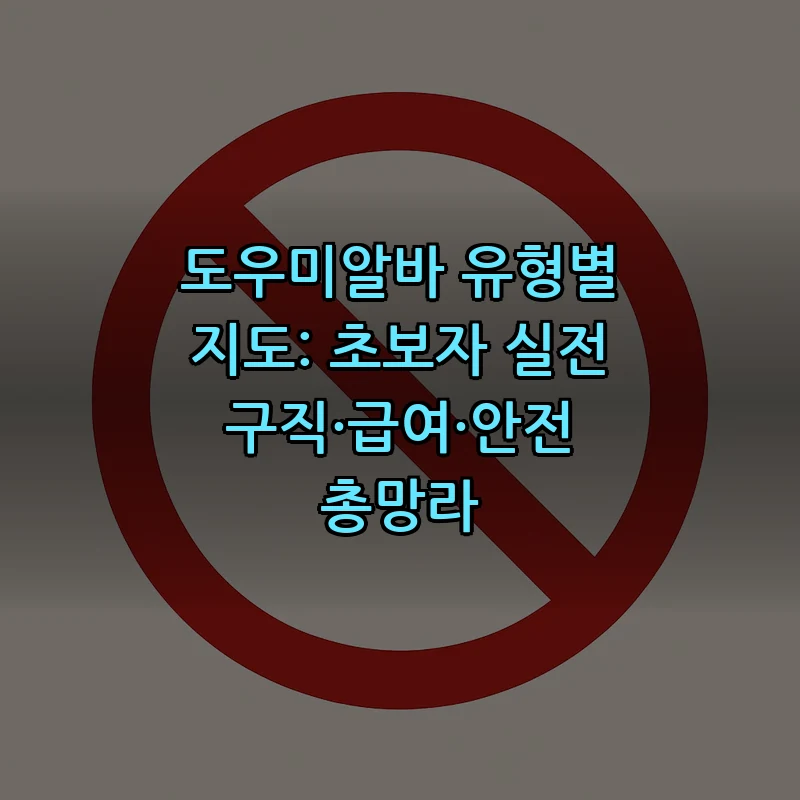 초보자를 위한 도우미알바 가이드: 구직에서 급여까지