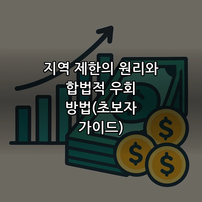 지역 제한의 원리와 합법적 우회 방법(초보자 가이드)