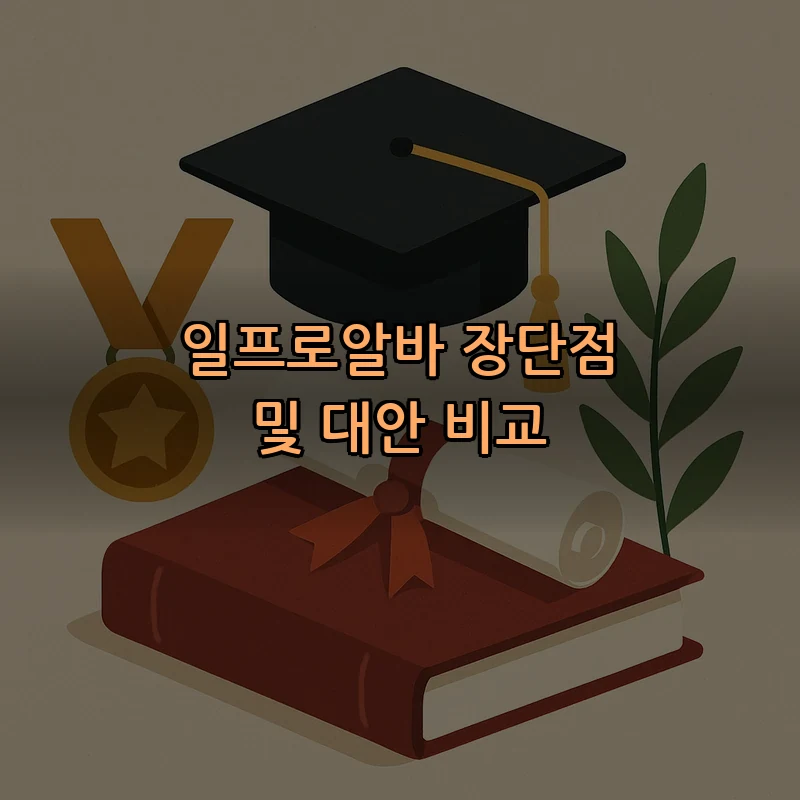 일프로알바 장단점 및 대안 비교