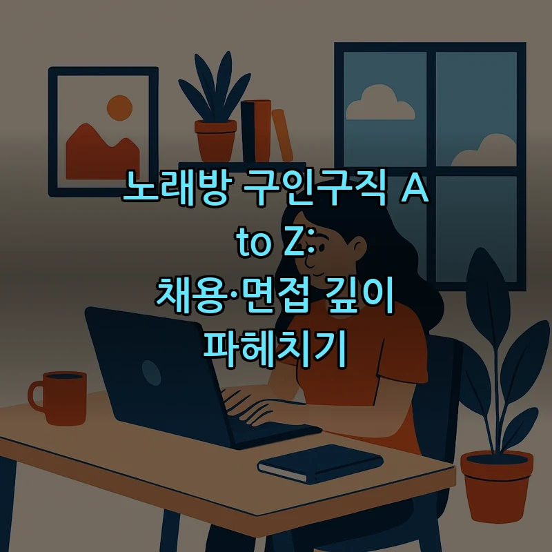 노래방 구인구직 완벽 가이드: 채용·면접 노하우