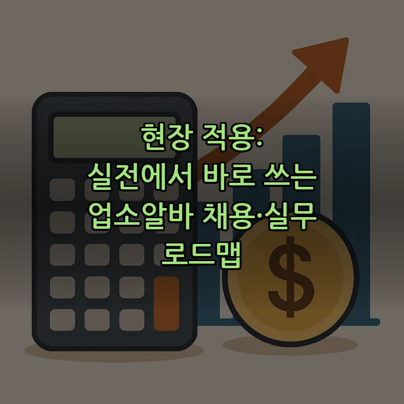 업소알바 채용 가이드: 절차부터 주의사항까지