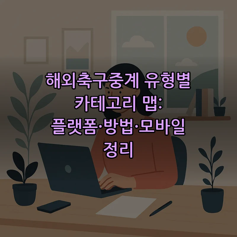 해외축구중계의 모든 유형: 플랫폼과 시청 방법 소개