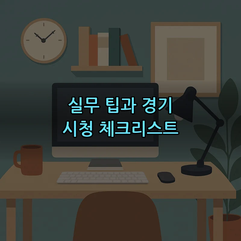 실무 팁과 경기 시청 체크리스트