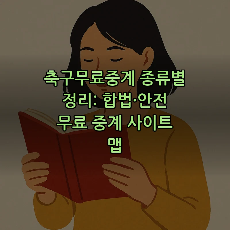 합법적으로 무료로 축구 중계 보는 방법 정리