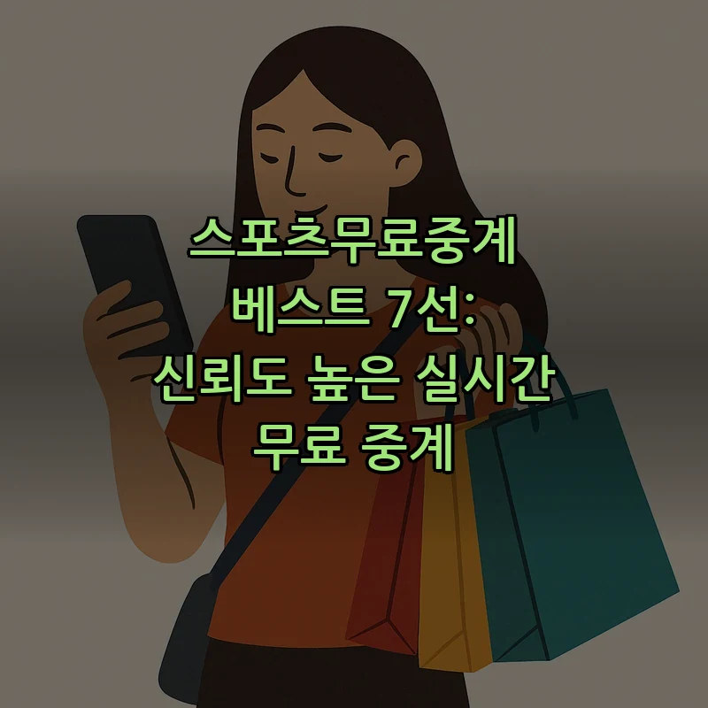 신뢰성 높은 스포츠무료중계 서비스 베스트 7선