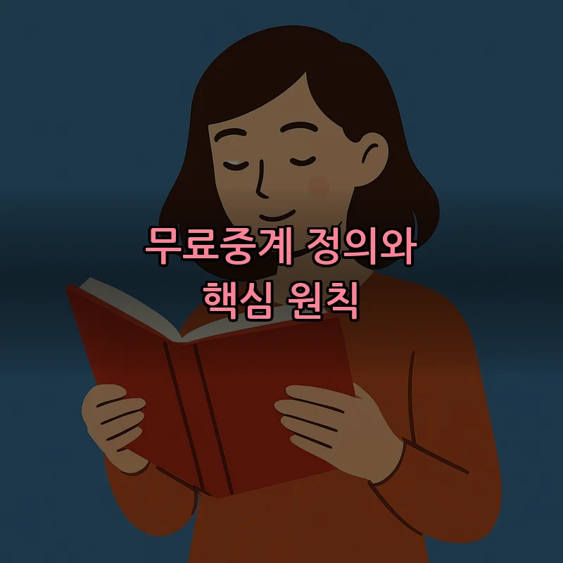 무료중계 정의와 핵심 원칙