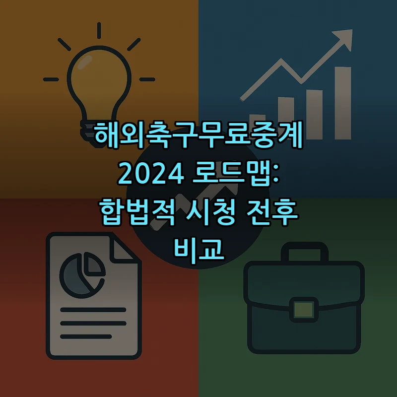 해외축구 무료 중계 2024: 합법적 시청 방법과 팁
