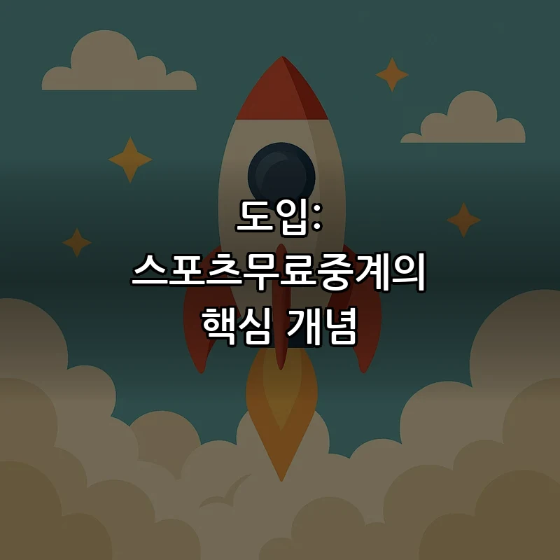 도입: 스포츠무료중계의 핵심 개념