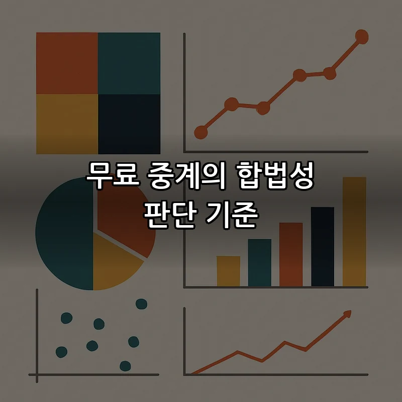 무료 중계의 합법성 판단 기준