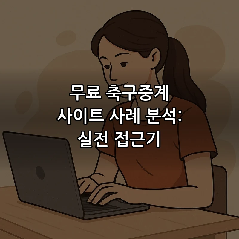 무료 축구중계의 모든 것: 안전하고 쉽게 접근하는 방법