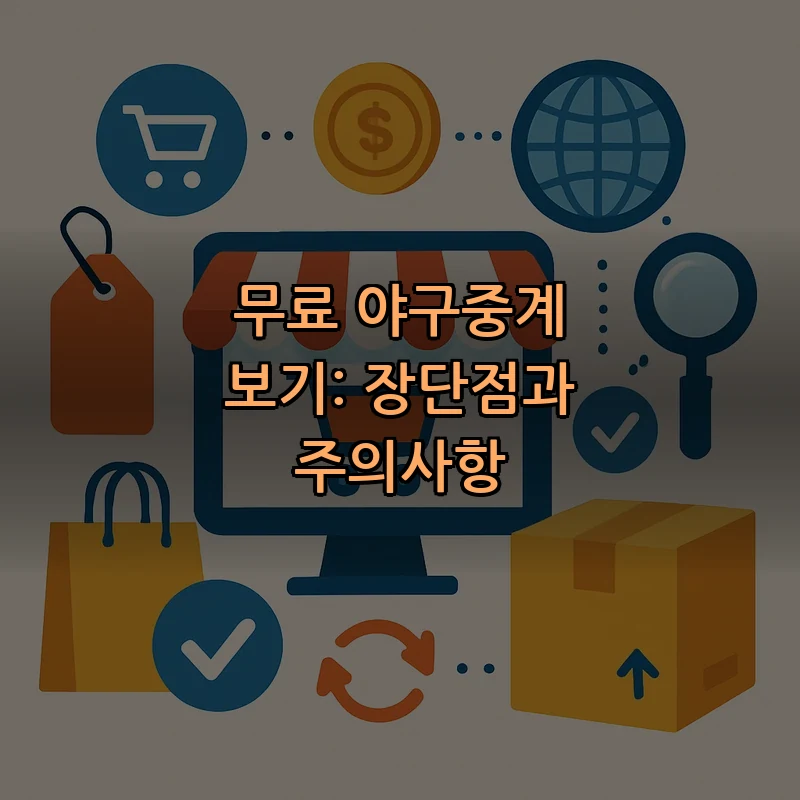 무료 야구중계 보기: 장단점과 주의사항