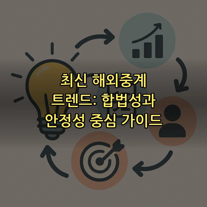 해외중계 안전하게 즐기는 법: 합법성과 유의사항