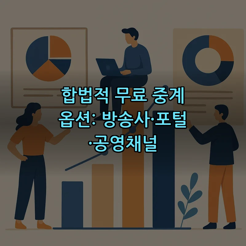 합법적 무료 중계 옵션: 방송사·포털·공영채널
