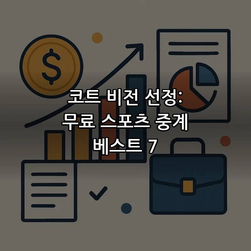 코트 비전 선정: 무료 스포츠 중계 베스트 7
