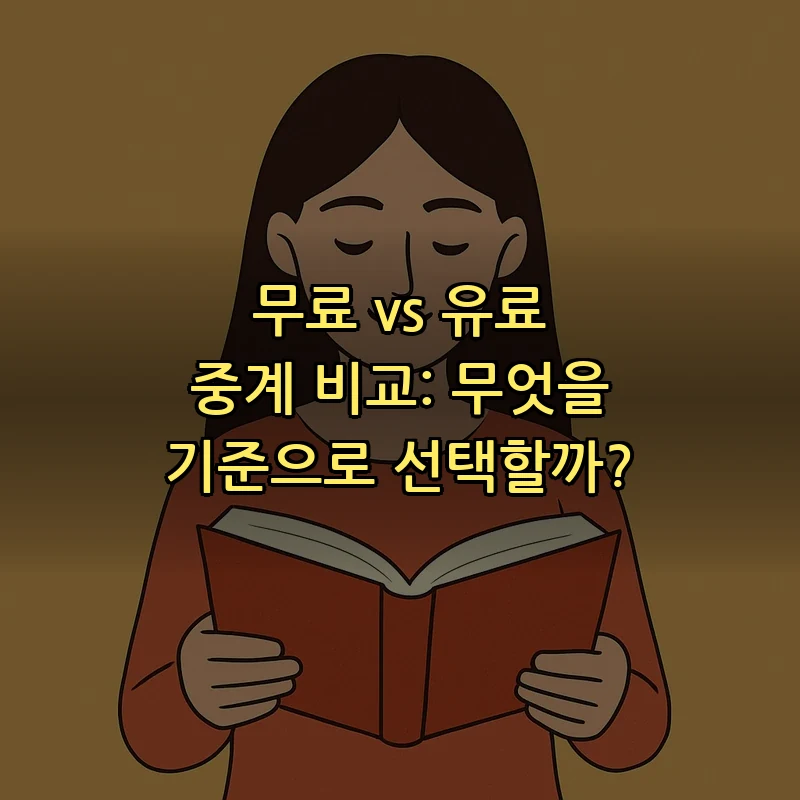 무료 vs 유료 중계 비교: 무엇을 기준으로 선택할까?