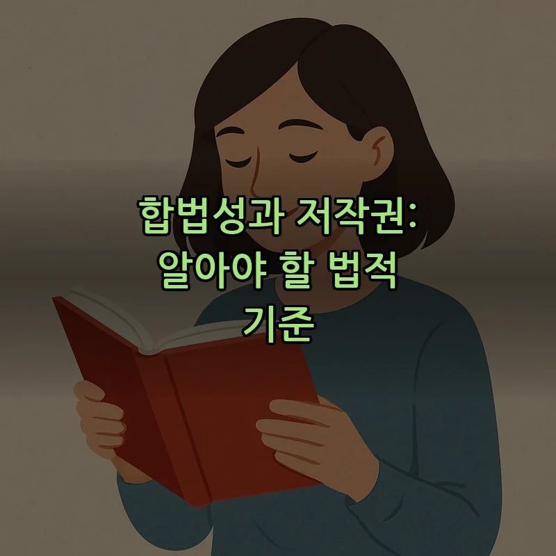 합법성과 저작권: 알아야 할 법적 기준