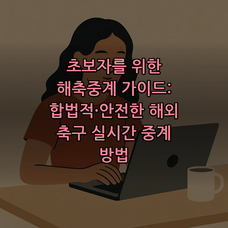 합법적 해외 축구 중계, 초보자를 위한 가이드