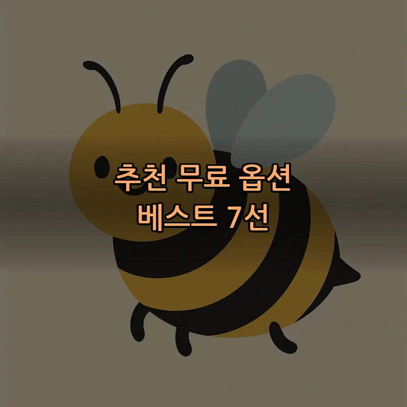 추천 무료 옵션 베스트 7선