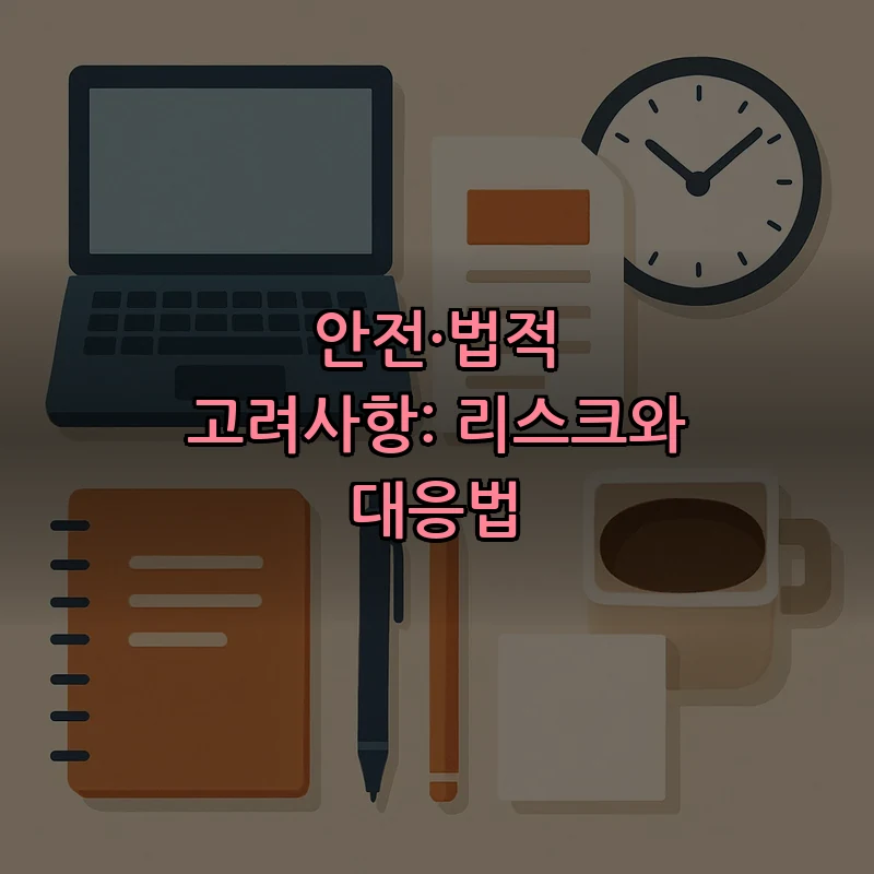 안전·법적 고려사항: 리스크와 대응법