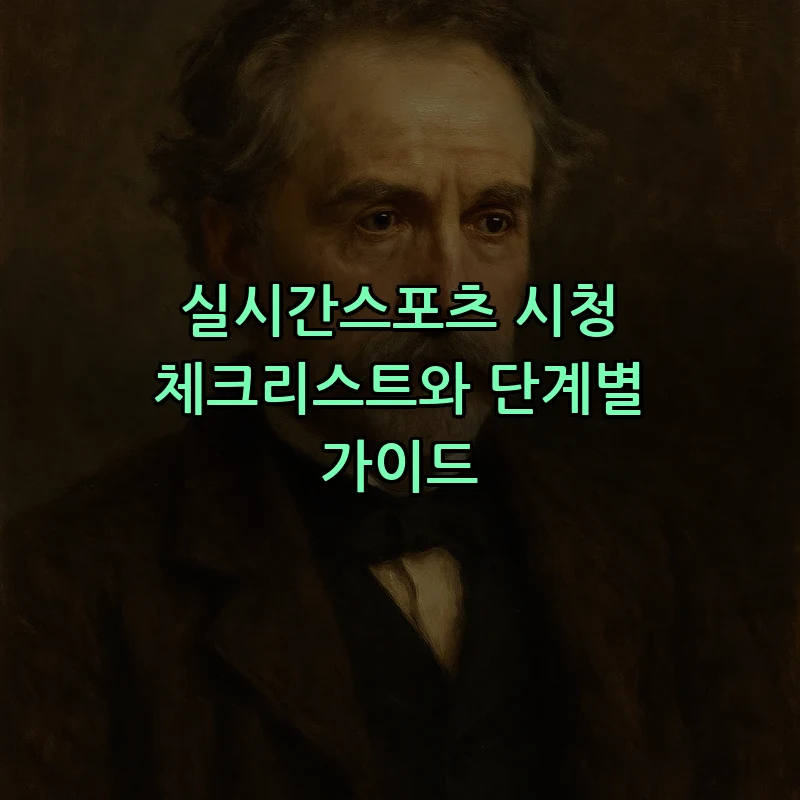 실시간스포츠 시청 체크리스트와 단계별 가이드