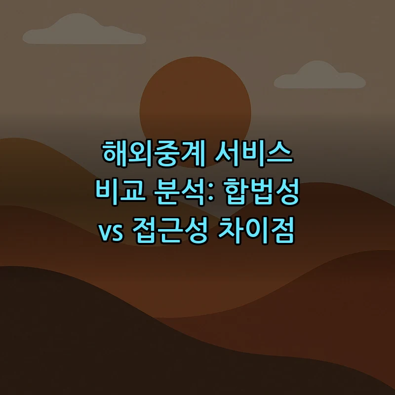 해외중계 방법: 초보자를 위한 실습 가이드