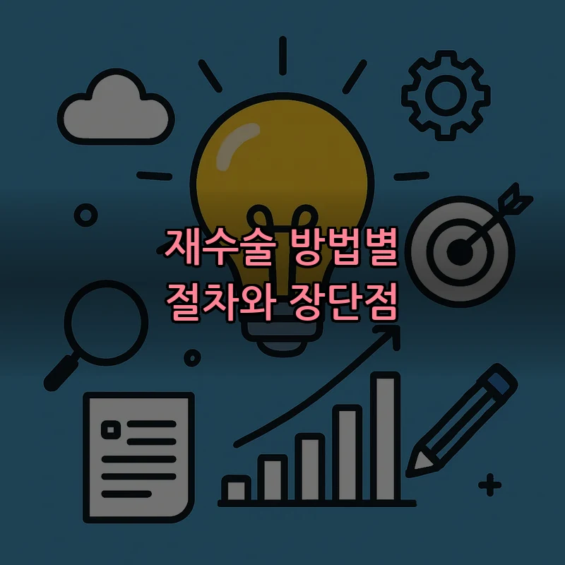 재수술 방법별 절차와 장단점