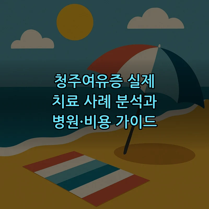 청주여유증의 원인과 치료, 병원 정보