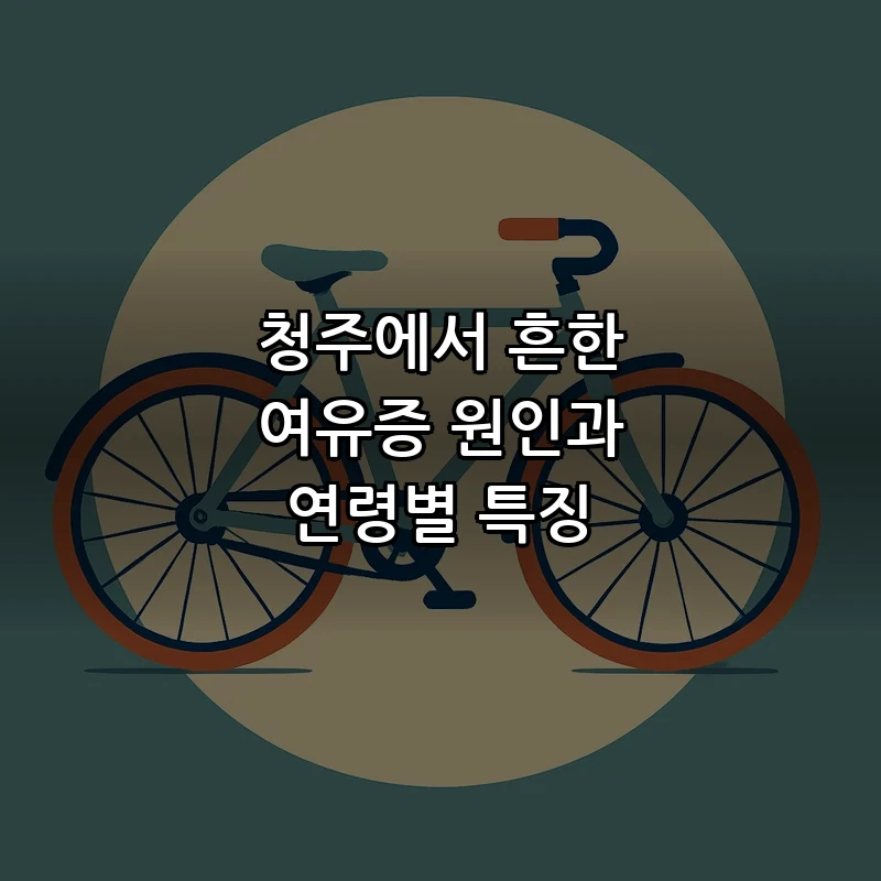 청주에서 흔한 여유증 원인과 연령별 특징