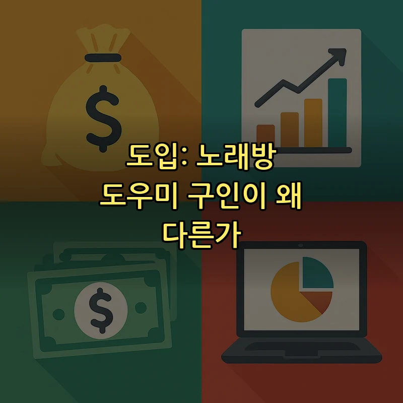 도입: 노래방 도우미 구인이 왜 다른가