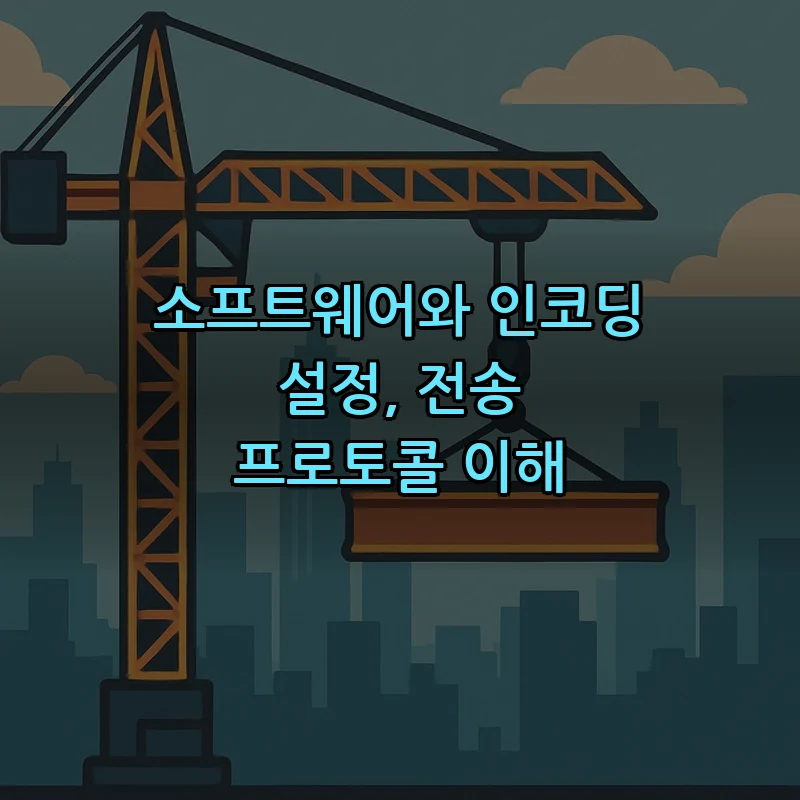 소프트웨어와 인코딩 설정, 전송 프로토콜 이해