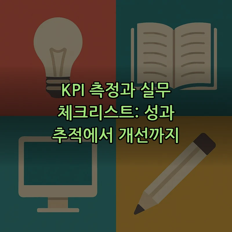 KPI 측정과 실무 체크리스트: 성과 추적에서 개선까지