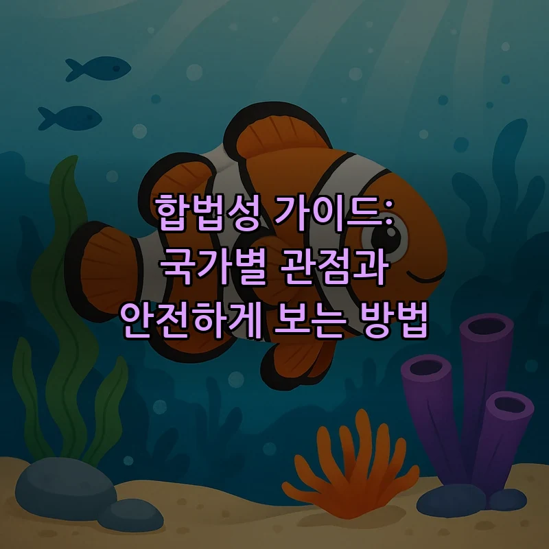 합법성 가이드: 국가별 관점과 안전하게 보는 방법