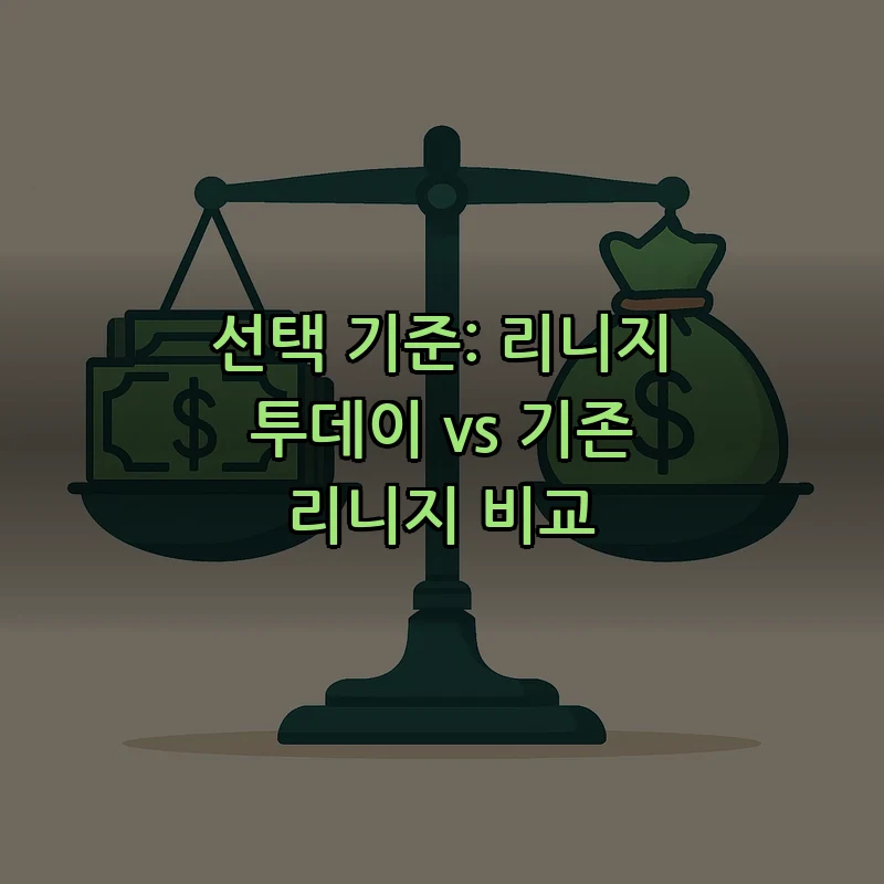 선택 기준: 리니지 투데이 vs 기존 리니지 비교