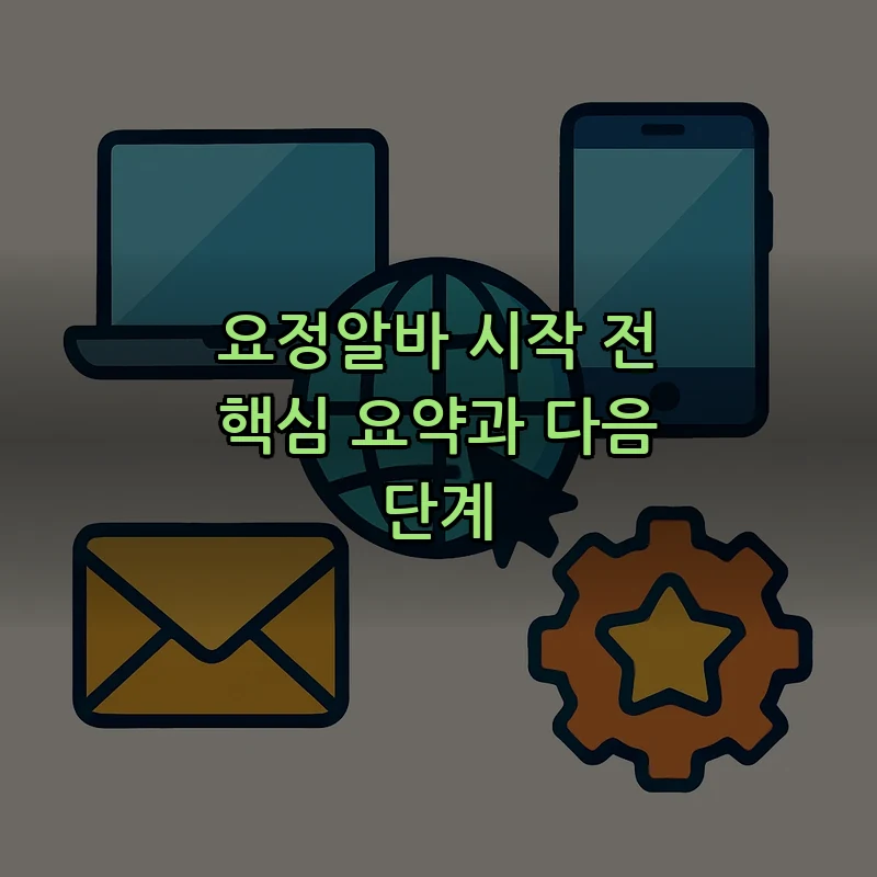 요정알바 시작 전 핵심 요약과 다음 단계