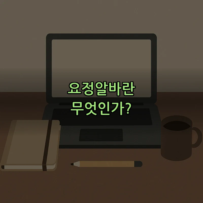 요정알바란 무엇인가?
