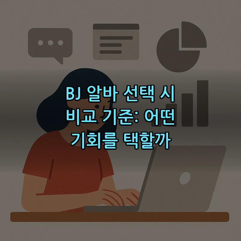 BJ 알바 선택 시 비교 기준: 어떤 기회를 택할까