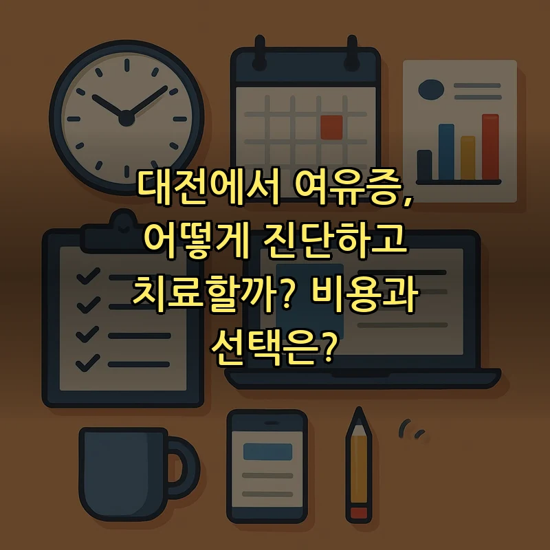 대전여유증, 진단과 치료 방법 알아보세요