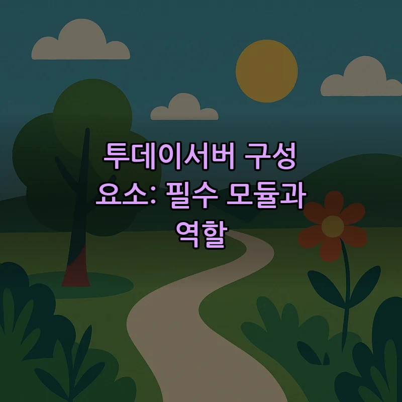 투데이서버 구성 요소: 필수 모듈과 역할