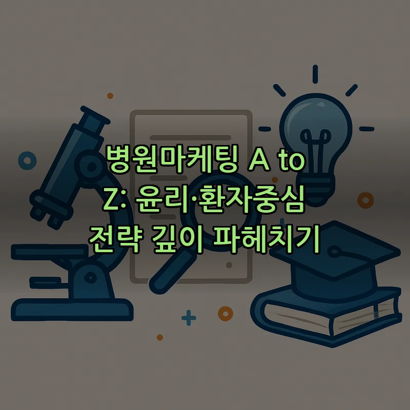 병원마케팅 A to Z: 윤리와 환자중심 전략 이해하기