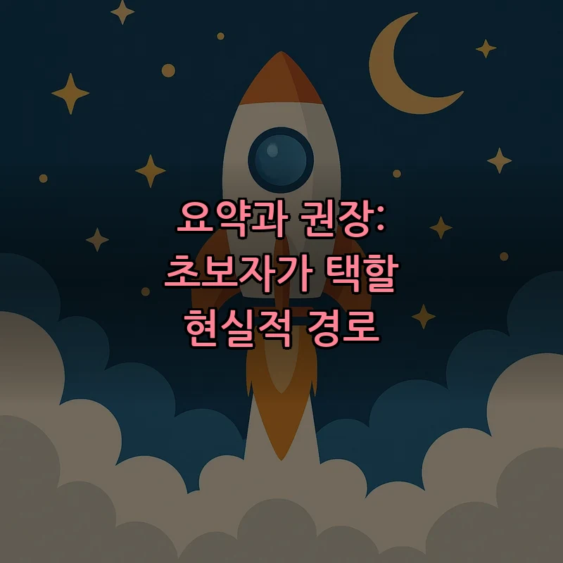 요약과 권장: 초보자가 택할 현실적 경로
