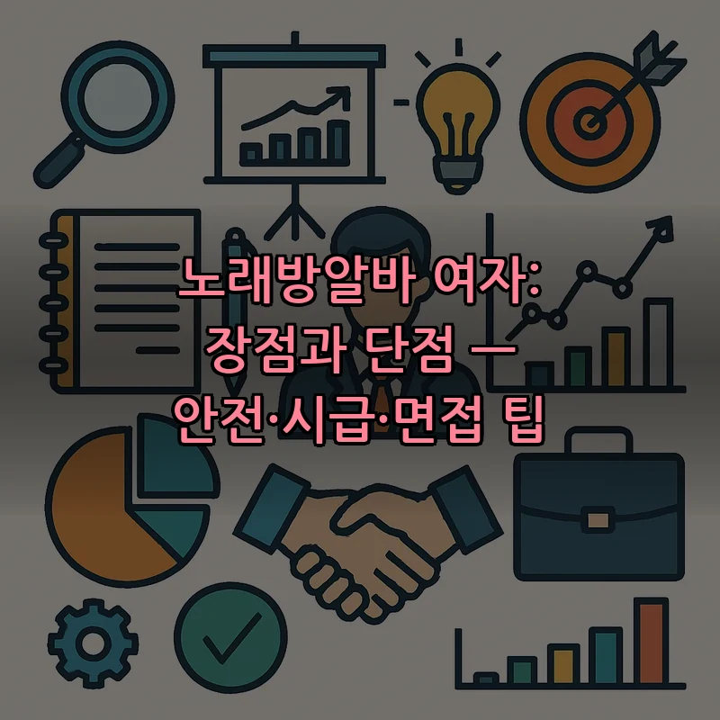 여성 노래방알바의 안전과 시급 알아보기