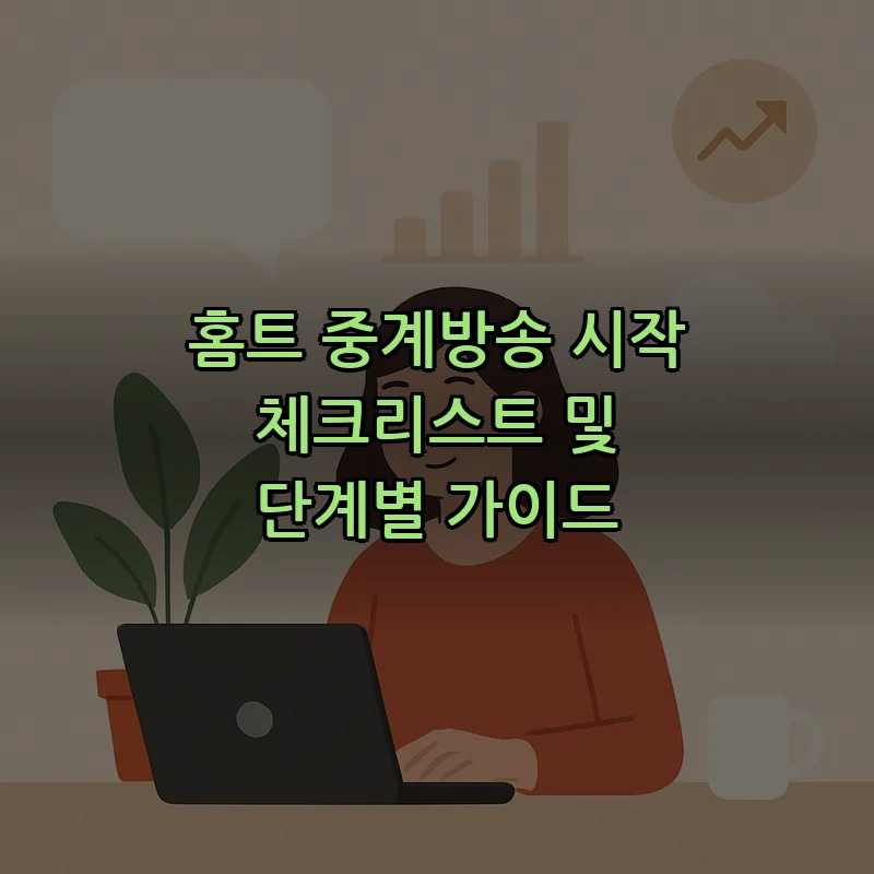 홈트 중계방송 시작 체크리스트 및 단계별 가이드