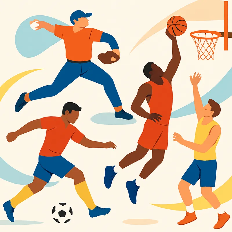 종목별(축구·야구·농구 등) 중계 접근법